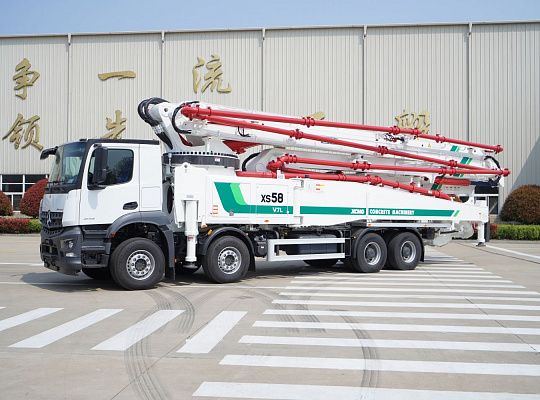 Автобетононасос XCMG XS58