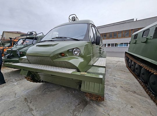 Гусеничный вездеход ЗЗГТ-34039 «Ирбис»